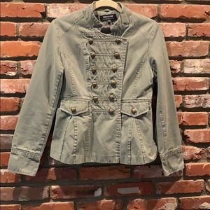 Green military band jacket